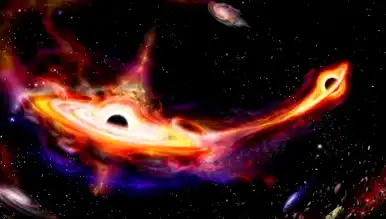 Dev Kara Delik Çarpışması: Güneş'in 265 Katı!