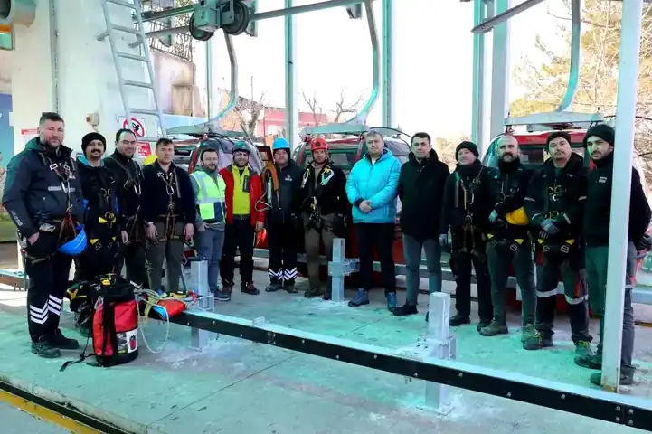 Amisos Teleferiği Yenileniyor! Bakım ve Eğitim Tamamlanıyor